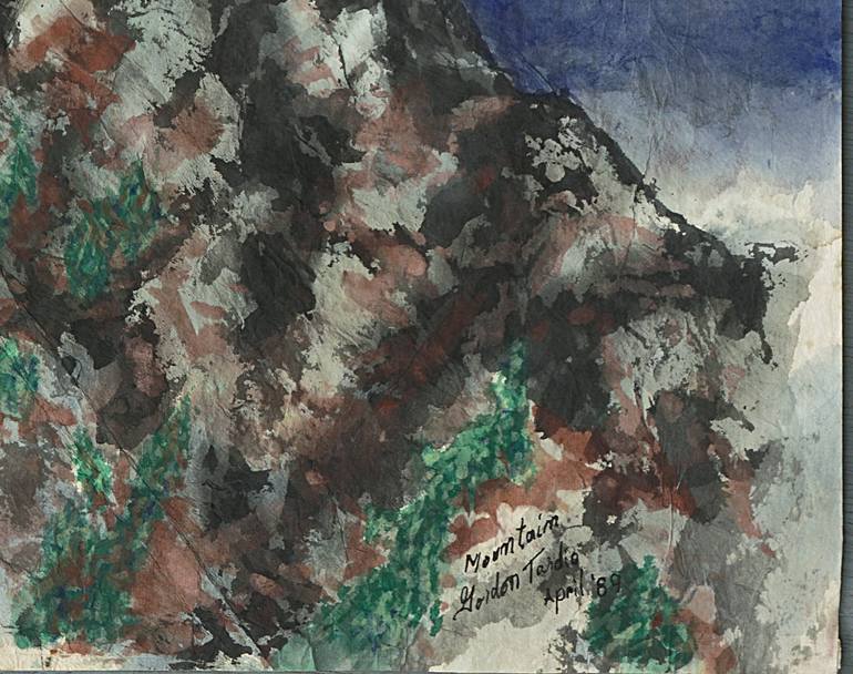 Original Expressionism Landscape Painting by Michel Gordon Tardio