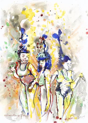 Print of Expressionism Performing Arts Paintings by Michel Gordon Tardio