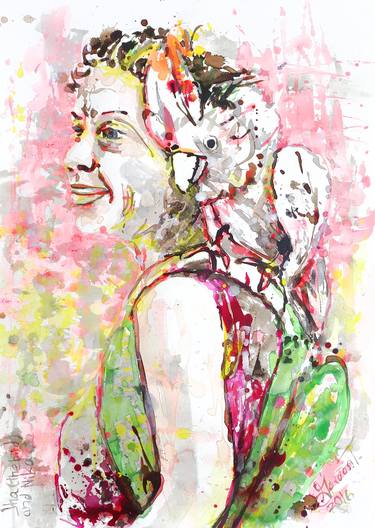 Print of Expressionism Portrait Paintings by Michel Gordon Tardio