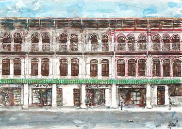 Original Impressionism Architecture Paintings by Michel Gordon Tardio