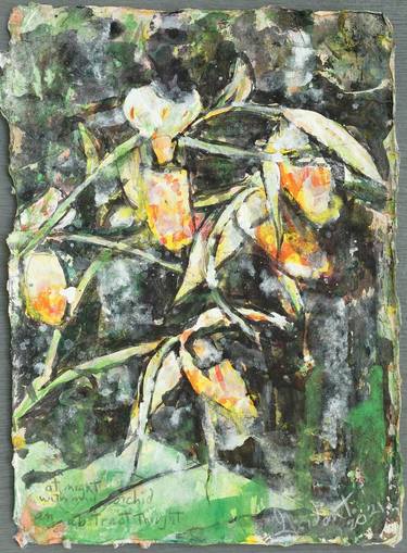 Original Expressionism Floral Paintings by Michel Gordon Tardio