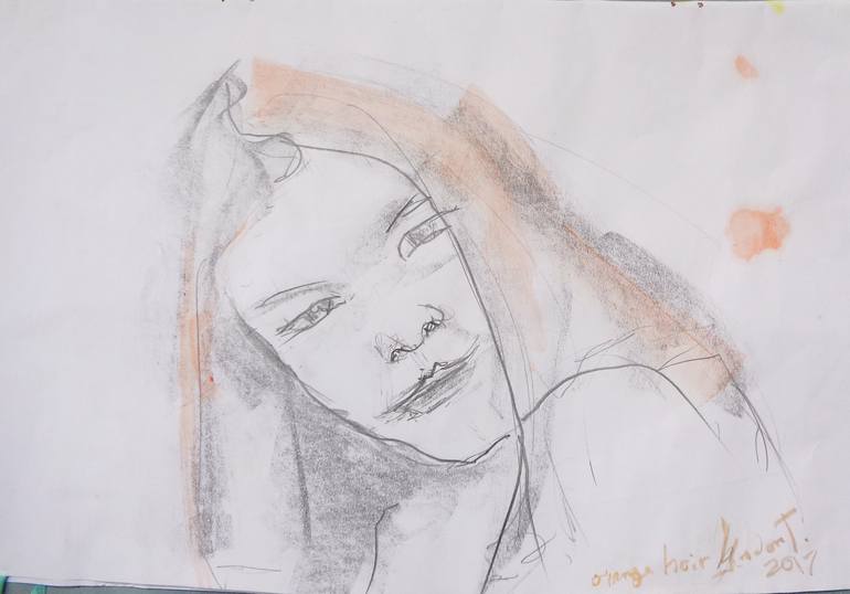 Original Expressionism Portrait Painting by Michel Gordon Tardio