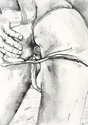 Print of Erotic Paintings by Michel Gordon Tardio