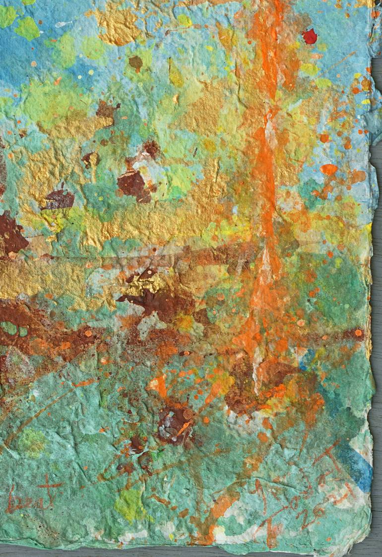 Original Abstract Expressionism Abstract Painting by Michel Gordon Tardio