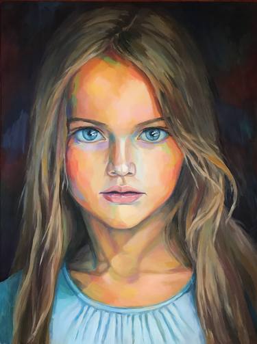Original Portrait Painting by Tamara Vlasen