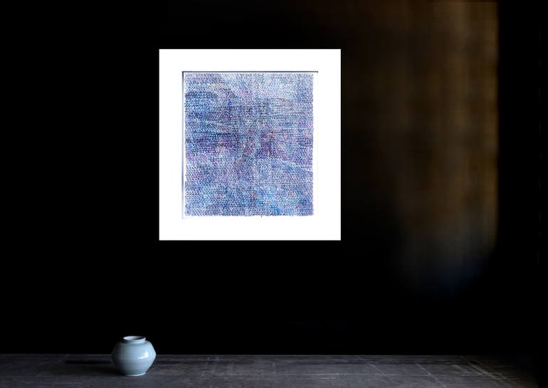 Original Abstract Expressionism Abstract Mixed Media by Bozena Kaluga