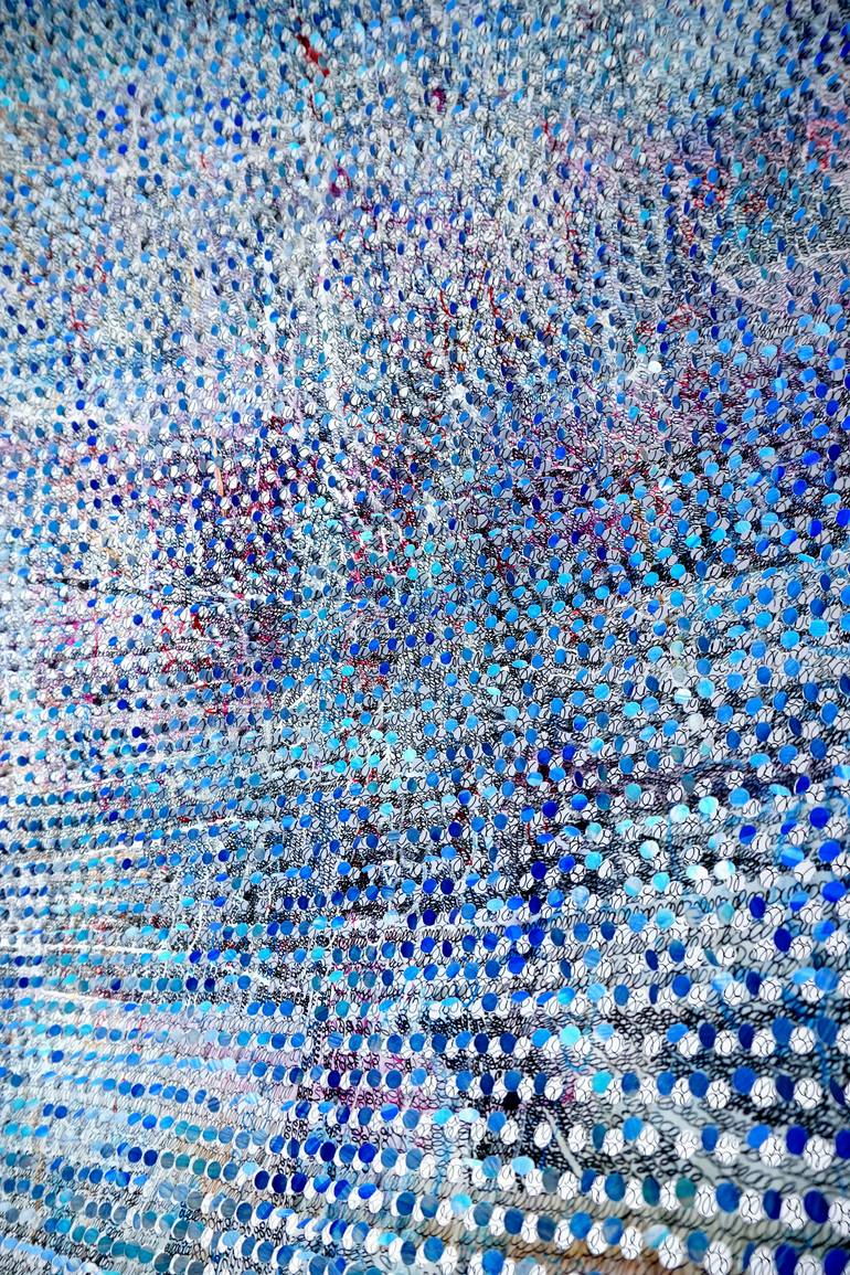 Original Abstract Expressionism Abstract Mixed Media by Bozena Kaluga