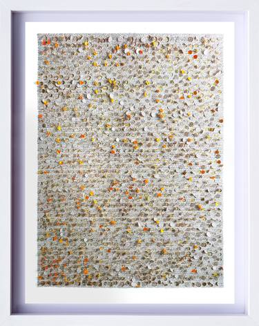 Original Abstract Expressionism Abstract Mixed Media by Bozena Kaluga
