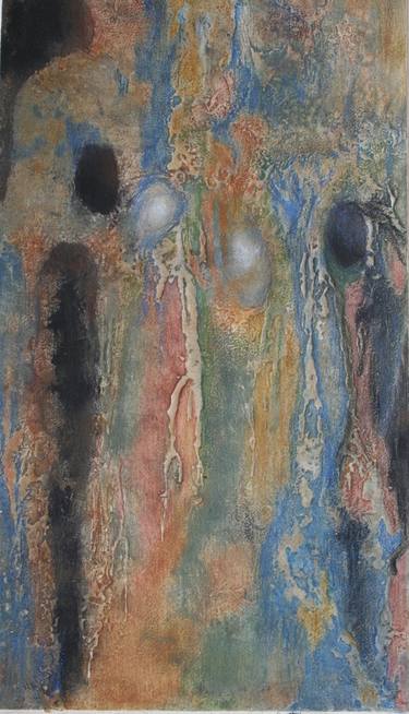 Original Abstract Expressionism Abstract Printmaking by Pati Hays