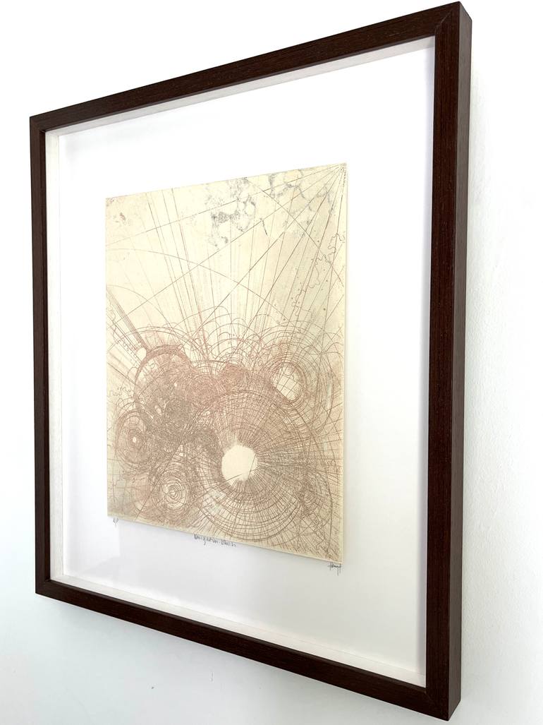 Original Abstract Printmaking by Louisa Boyd