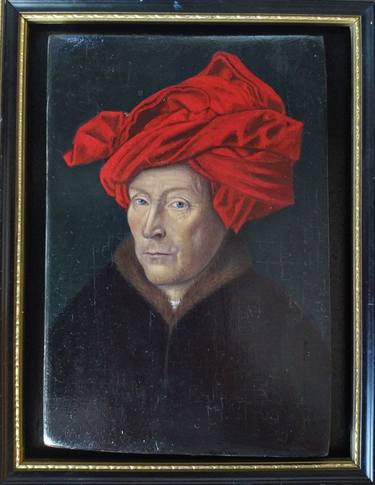 Portrait of a Man in a Red Turban thumb