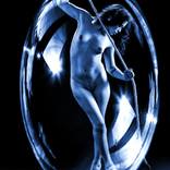 Nude Girl in a Bubble 211.1868 by Kendree Miller