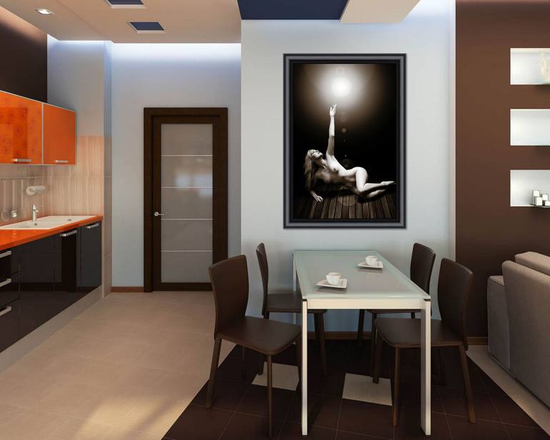 Original Art Deco Nude Photography by Kendree Miller