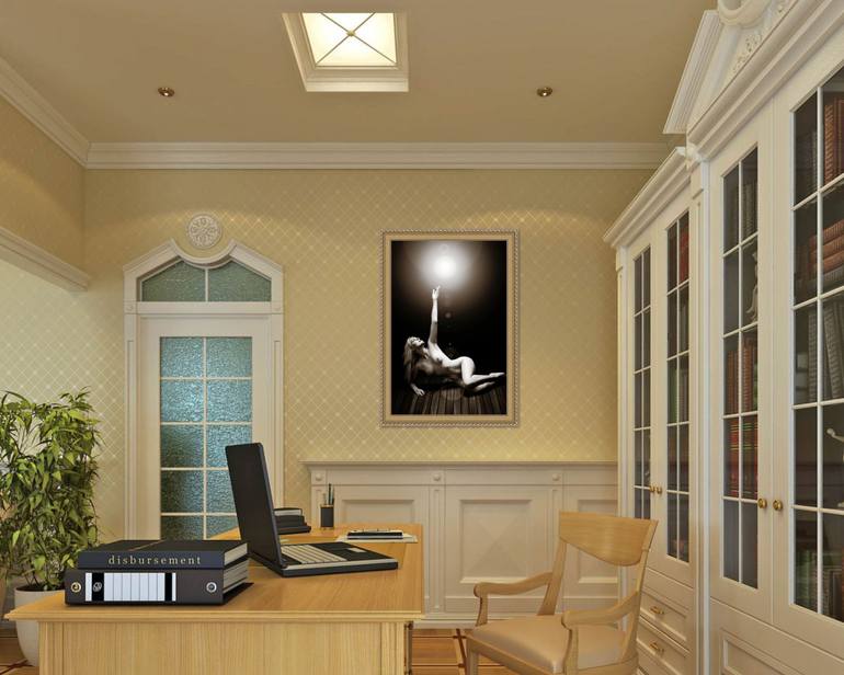 Original Art Deco Nude Photography by Kendree Miller