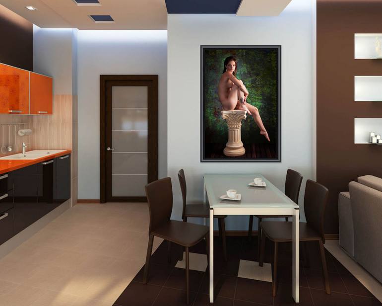 Original Art Deco Nude Photography by Kendree Miller