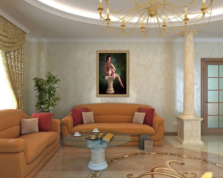 Original Art Deco Nude Photography by Kendree Miller