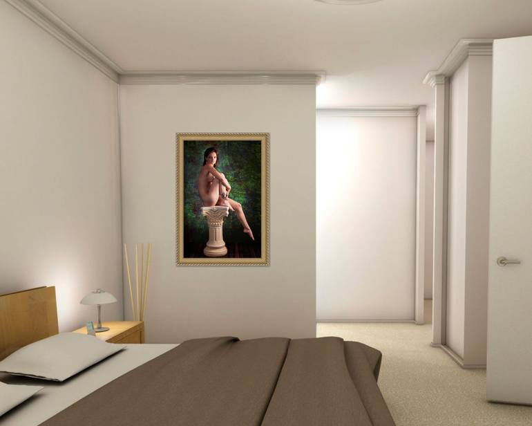 Original Art Deco Nude Photography by Kendree Miller