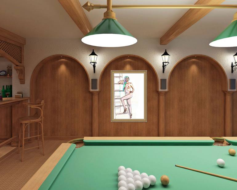 Original Art Deco Nude Photography by Kendree Miller