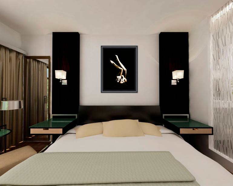 Original Art Deco Nude Photography by Kendree Miller