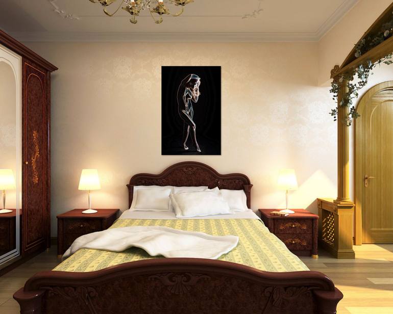 Original Abstract Expressionism Nude Photography by Kendree Miller