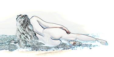 Backside of Reclining Nude Girl 1818.644 - Limited Edition 2 of 20 thumb