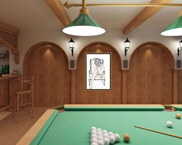 Original Art Deco Nude Photography by Kendree Miller