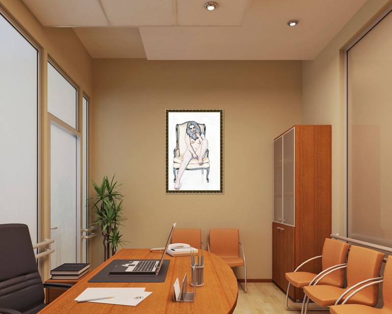 Original Art Deco Nude Photography by Kendree Miller