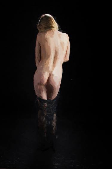 Original Figurative Nude Paintings by Kendree Miller