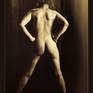 Collection 1937 Nude Model Monochrome Metal Prints