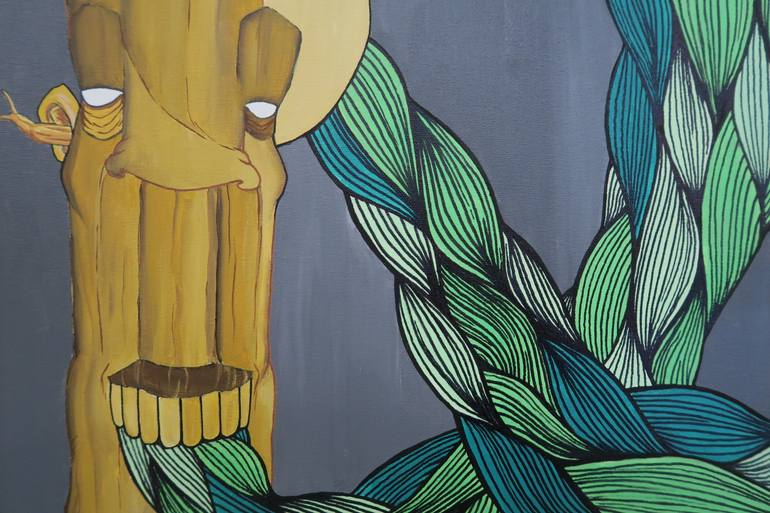 Original Figurative Fantasy Painting by Petter Bakken