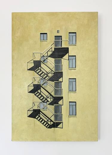 Print of Surrealism Architecture Paintings by Lu Loveless