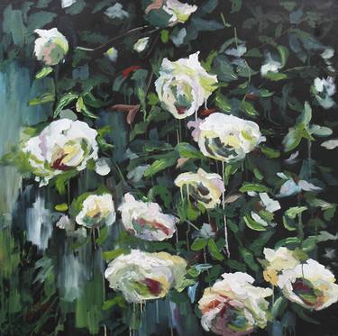 Print of Expressionism Floral Paintings by Ana Gonzalez Esteve