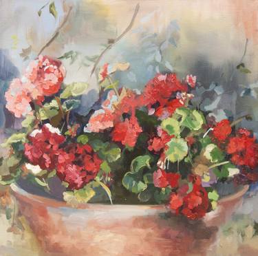 Print of Floral Paintings by Ana Gonzalez Esteve