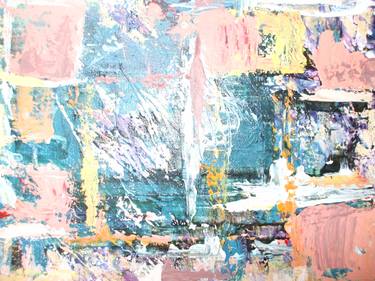 Original Abstract Expressionism Abstract Paintings by Christine Webley