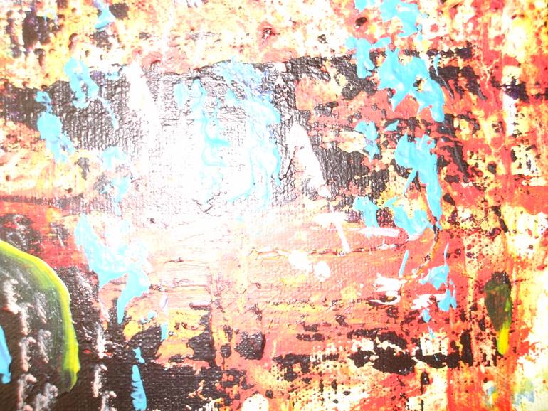Original Abstract Expressionism Abstract Painting by Christine Webley