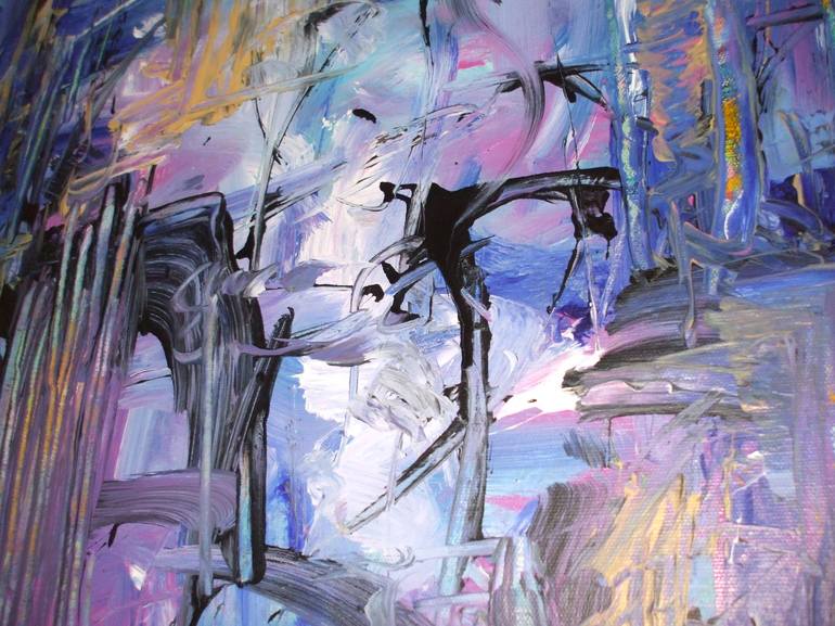 Original Abstract Painting by Christine Webley