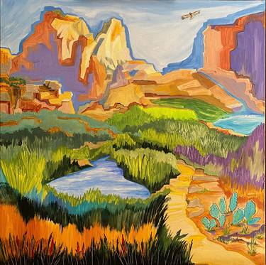 Original Landscape Paintings by Al Haeger