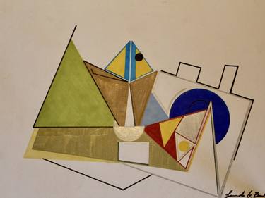 Original Abstract Expressionism Abstract Drawings by Leonardo Garcia Barboza