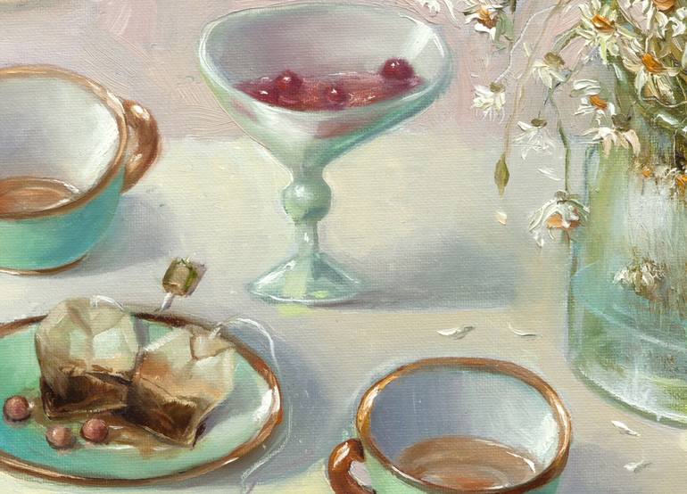 Original Food & Drink Painting by Svetlana Pugachova