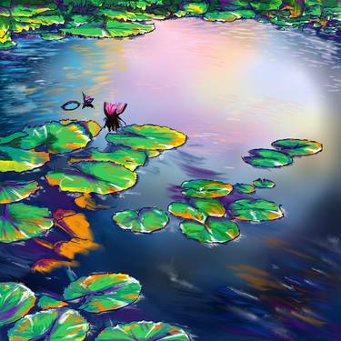Original Contemporary Botanic Digital by David Rodriguez