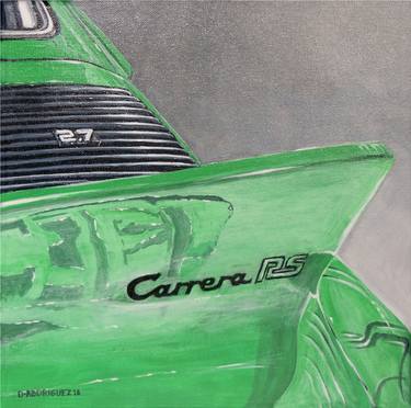 Original Illustration Car Paintings by David Rodriguez