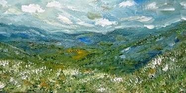 Original Landscape Painting by GIOVANNI BATTISTA CAU
