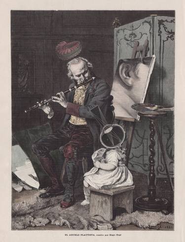 Print of Music Collage by Cornelius Coffin