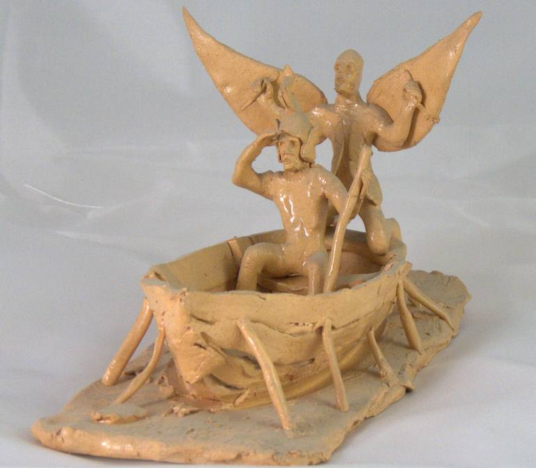 Print of Fantasy Sculpture by Schmitt Alain