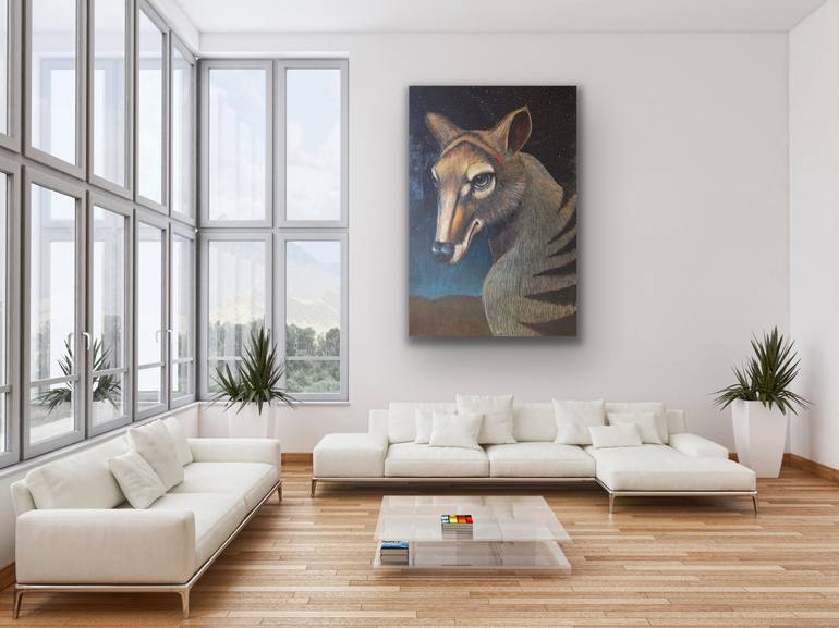 Original Animal Painting by Mary Solberg