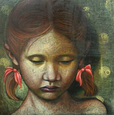 Original Figurative Portrait Paintings by Mary Solberg