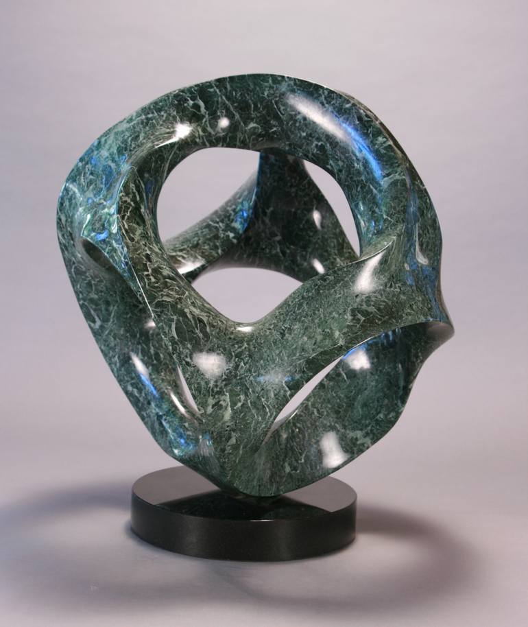 Original Geometric Abstract Sculpture by T Barny