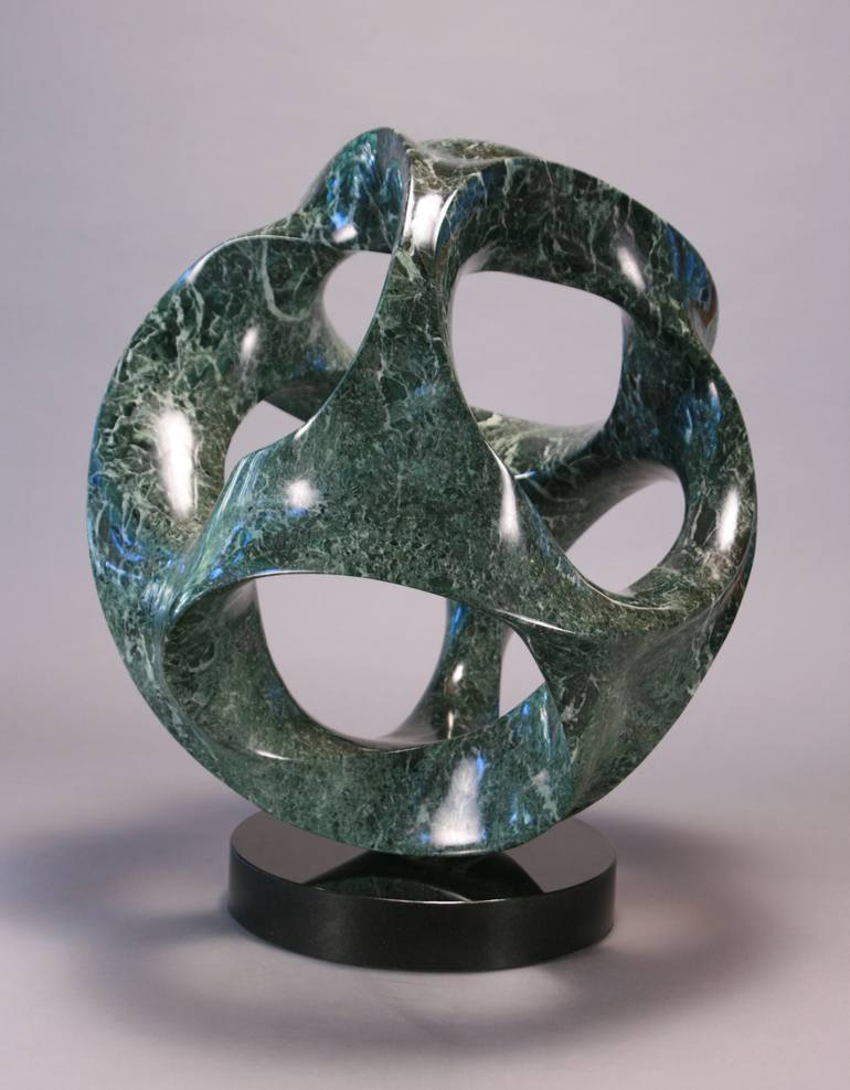 Original Geometric Abstract Sculpture by T Barny