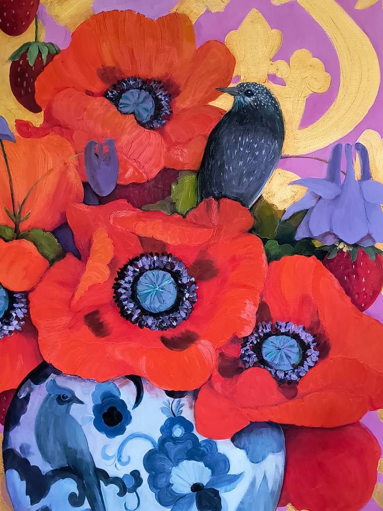 Original Realism Still Life Painting by Ignata Vassileva