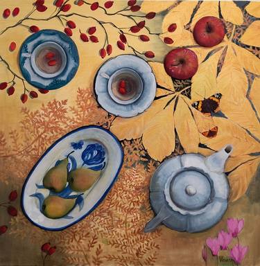 Original Realism Food & Drink Painting by Ignata Vassileva